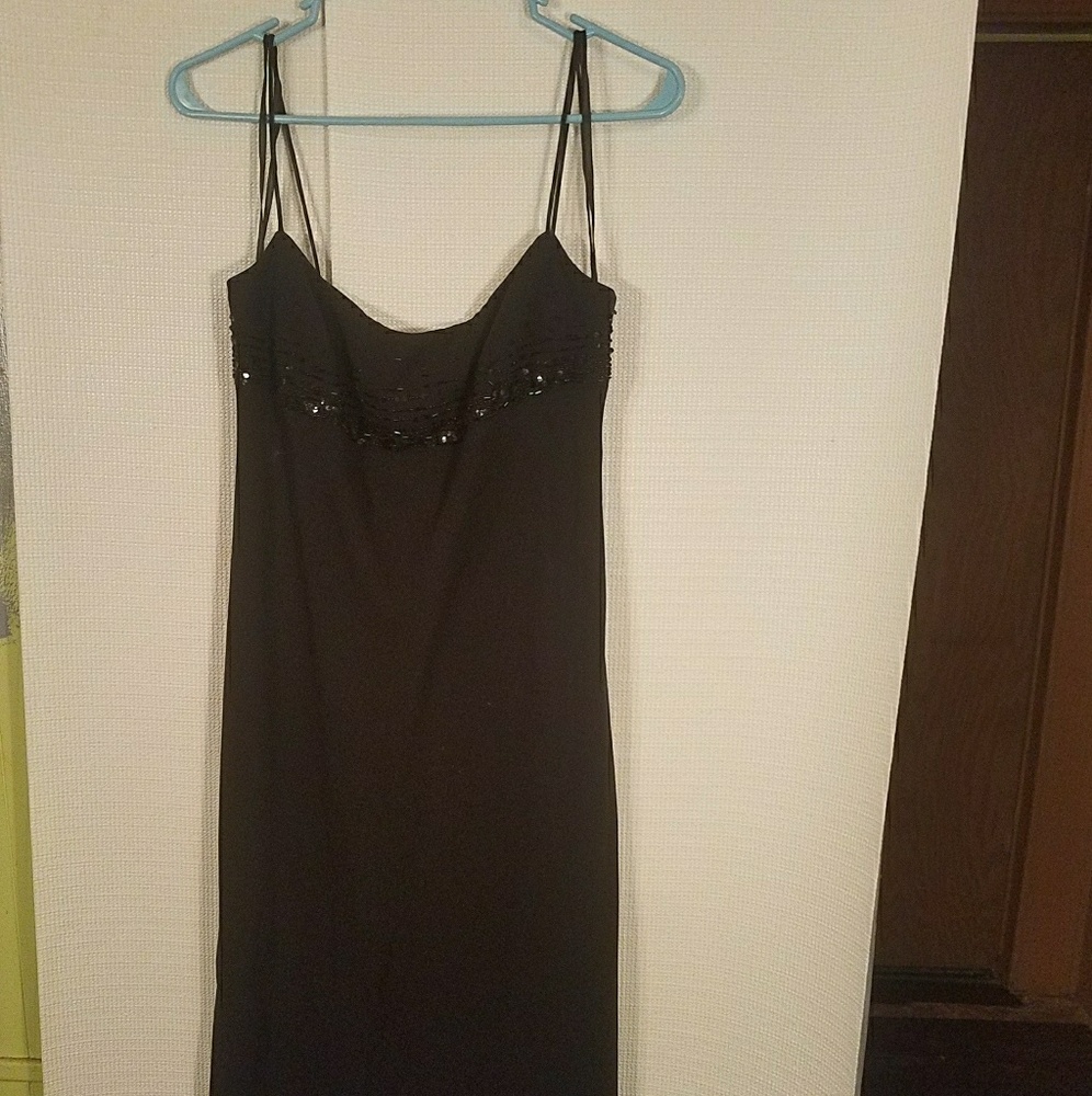 Formal black dress